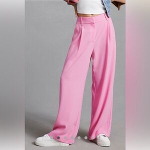 Exquise Women's Pink Wide-Leg Pants size Medium